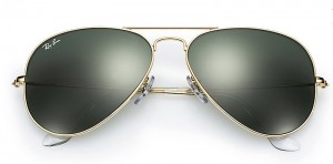 Ray Ban Aviator solbriller, fra Friis Optik