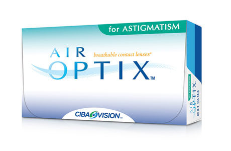 Æske med Air Optix for astigmatism-kontaktlinser