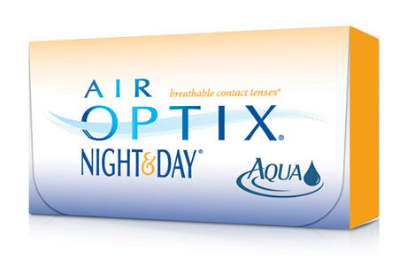 Æske med Air Optix Night & Day-kontaktlinser