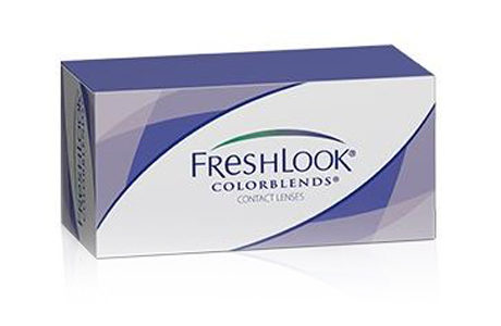 Æske med Freshlook Colorblends-kontaktlinser