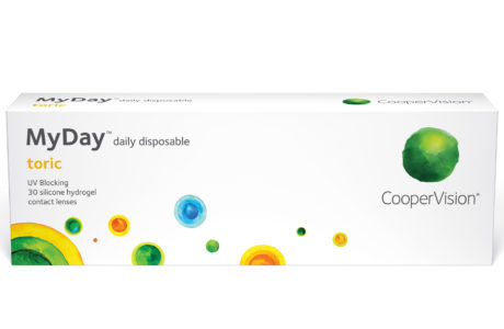 Æske med Cooper Clariti 1 day Toric-kontaktlinser