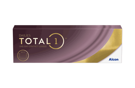 Pakke med Dailies Total1 kontaktlinser - 90 stk.