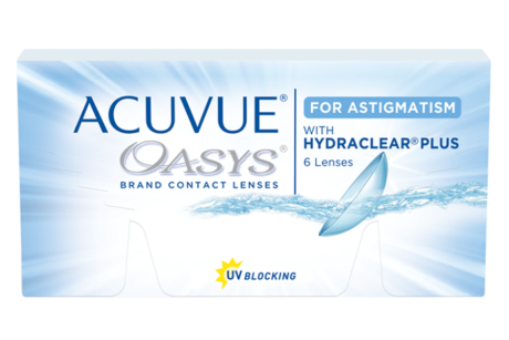 Johnson & Johnson Acuvue Oasys for astigmatism-kontaktlinseæske