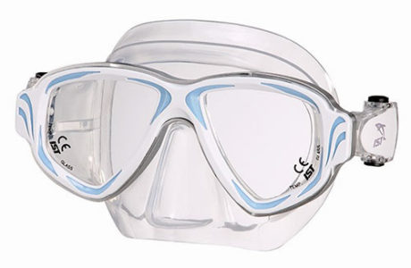 Primotec dykkemaske Primotec M200 hvid/blå