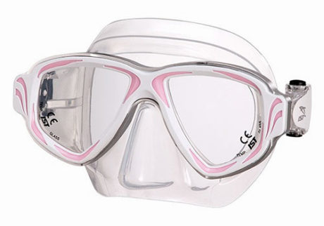 Primotec dykkemaske M200 pink/hvid