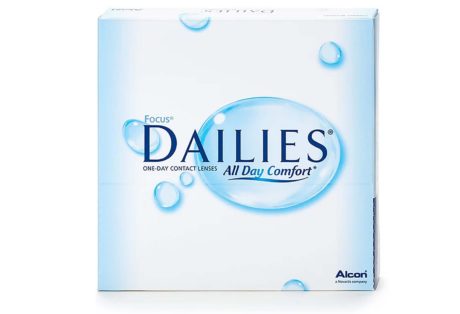 Æske med Dailies all day Comfort-kontaktlinser 90 stk.