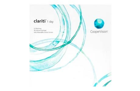 Æske med CooperVision Clariti 1 day-kontaktlinser 90 stk