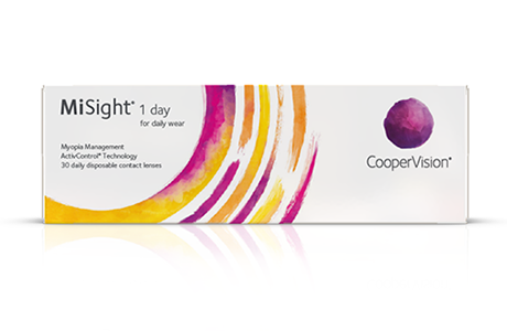 Æske med kontaktlinser, Cooper MiSight Myopia Control