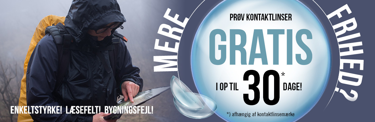 Mere frihed med kontaktlinser topgrafik