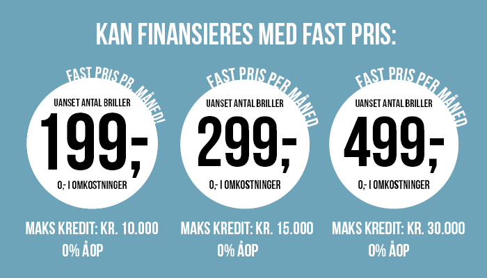 Fastprisoversigt