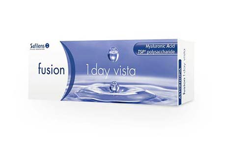 Æske med 30 stk. Fusion 1day Vista kontaktlinser