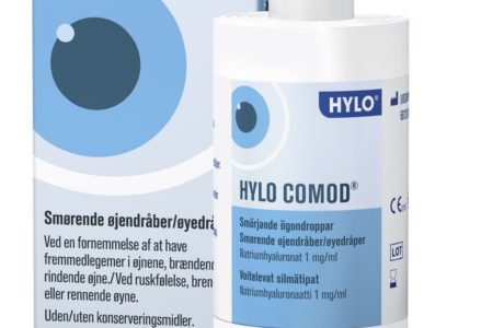 Hylo Comod Øjendråber fugter og smører tørre, sviende eller trætte øjne
