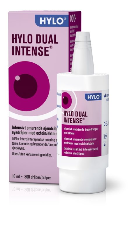 Hylo Dual Intense øjendråber mod allergiramte øjne
