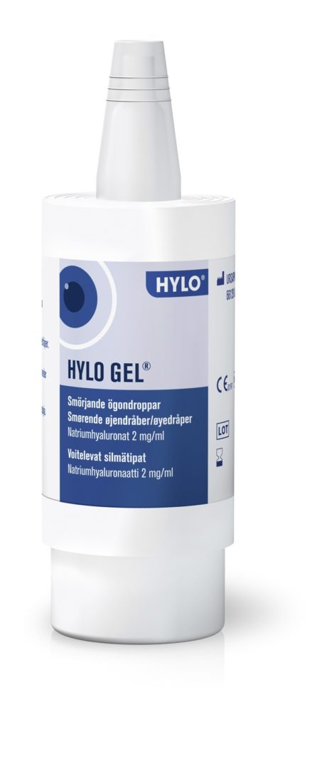 Hylo Gel Øjendråber Mod tørre øjne og kontaktlinsebrugere
