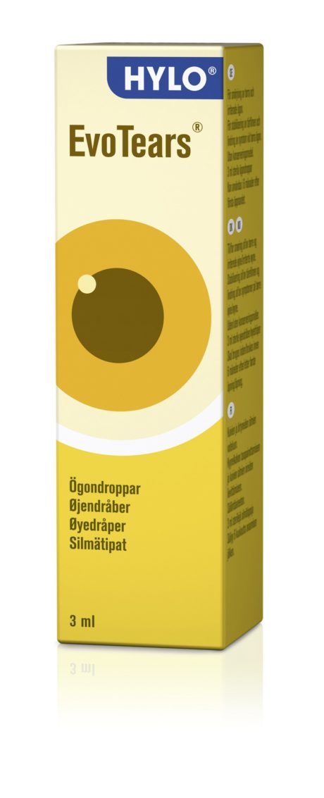Hylo EvoTears Øjendråber 3 ml - Mod tørre og irriterede øjne - Billede 3