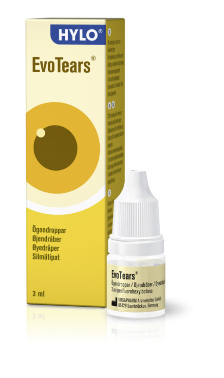 Hylo EvoTears Øjendråber er specialudviklede til at lindre tørre, røde og irriterede øjne med en unik, vandfri formulering.